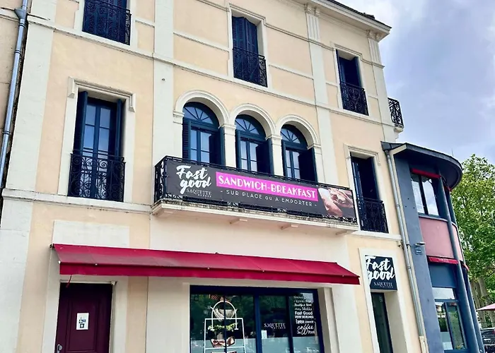 Le Bristol - Gites Canal & Chenier, Proche Gare Apartman Carcassone