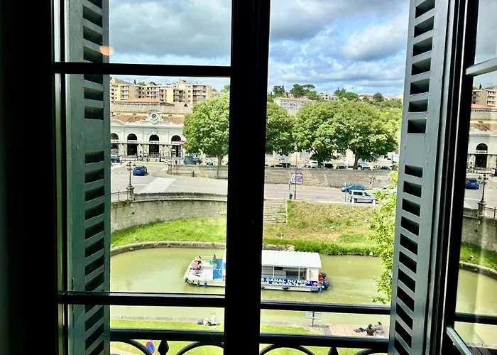 Le Bristol - Gites Canal & Chenier, Proche Gare Carcassone